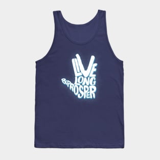 live long & prosper Tank Top